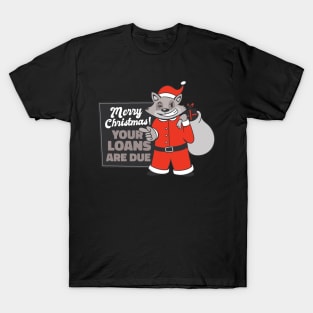 Christmas Raccoon T-Shirt